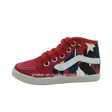 China Wholesale Children High Top Canvas Shoes (H266-S)